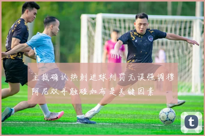 主裁确认热刺进球判罚无误强调穆阿尼双手触碰加布是关键因素